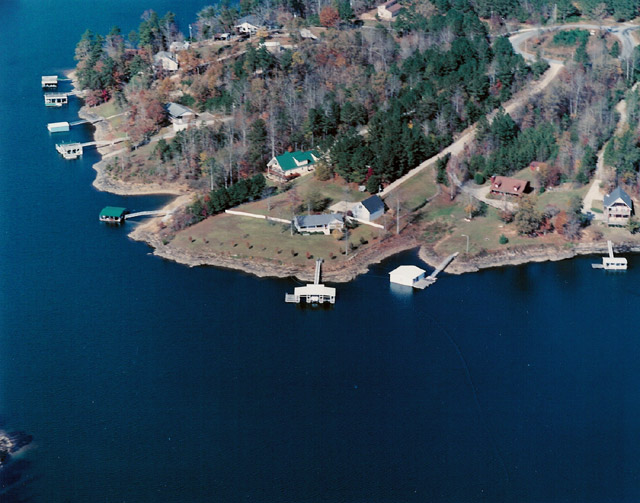 aerial photo of actual property